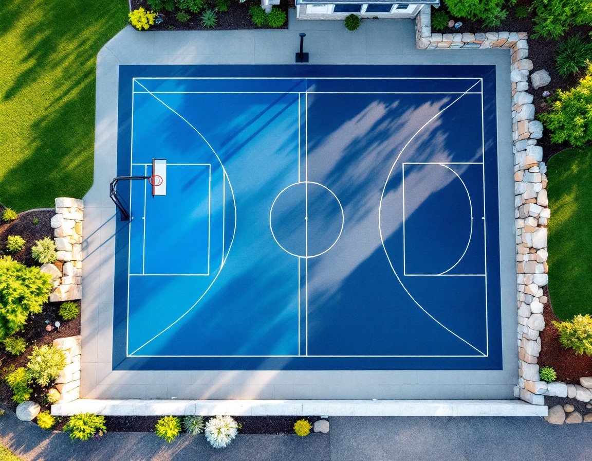 Backyard multi-sport court